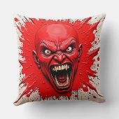レッドデーモンフューリー・アート クッション (裏面)