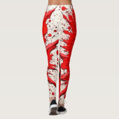 レッドデーモンフューリー・アート レギンス (裏面)