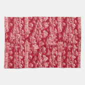 レッドトイレデジュイ キッチンタオル (横)