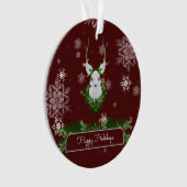 レッドトインデアオーナメント オーナメント (正面)