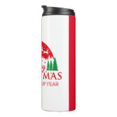 レッドトップ品質クリスマスサーマルタンブラー贈り物。 タンブラー (回転右)