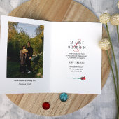 レッドトップ日本のタンチョクレーンベージュブルー結婚ズ 招待状