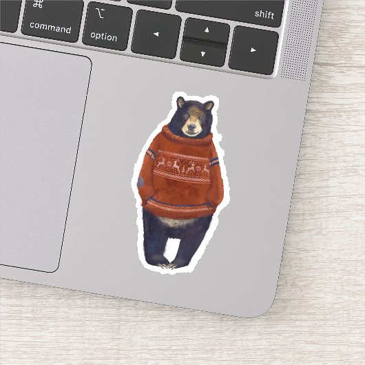 レッドトナディアセーター熊 シール (詳細)