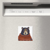 レッドトナディアセーター熊 マグネット (インサイチュ (食洗機))