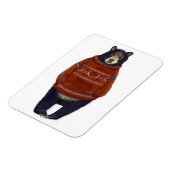 レッドトナディアセーター熊 マグネット (左側)