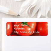 レッドトマトス住所 シール (インサイチュ)