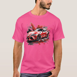 レッドトヨタスーラMk4 Tシャツ