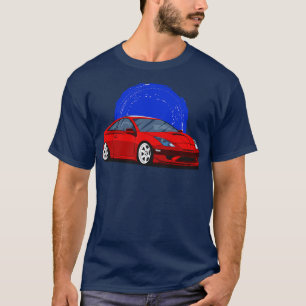 レッドトヨタセリカゲート Tシャツ