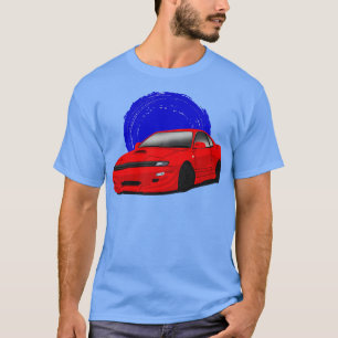 レッドトヨタセリカGts St185 Tシャツ