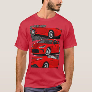 レッドトヨタGR86 Tシャツ