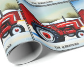 レッドトラクターとレッドバーン ラッピングペーパー (ロールコーナー)