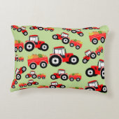 レッドトラクタートラックファームプロデュース アクセントクッション (裏面)