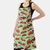 レッドトラクタートラックファームプロデュース エプロン (インサイチュ)