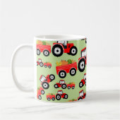 レッドトラクタートラックファームプロデュース コーヒーマグカップ (左)