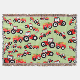 レッドトラクタートラックファームプロデュース スローブランケット