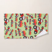 レッドトラクタートラックファームプロデュース バスタオルセット (ハンドタオル)