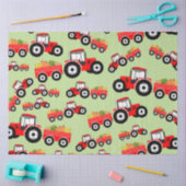 レッドトラクタートラックファームプロデュース 薄葉紙 (クラフト)