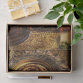 レッドトラクターファームトラクターヴィンテージトラクター 薄葉紙 (ギフト)