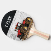 レッドトラクターファーム名機材耕クール業 卓球ラケット (横)