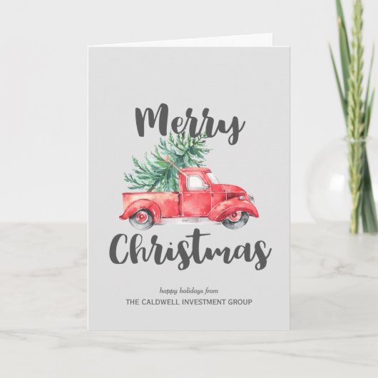 レッドトラックアンドツリーホ企業のリデイ シーズンカード (正面)