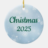 レッドトラックオーナメント セラミックオーナメント (裏面)