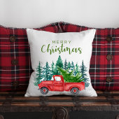 レッドトラッククリスマス クッション