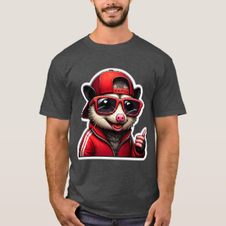 レッドトラックスーツのオポッサム Tシャツ