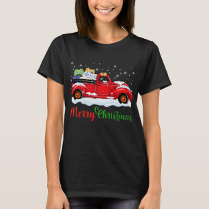レッドトラックビデオゲームのコントローラーMerry Christmas M Tシャツ