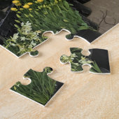 レッドトラック春の花&レインボー ジグソーパズル (側面)