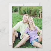 レッドトランプのポーカーチップモノグラムベガス結婚式招待状 招待状 (裏面)