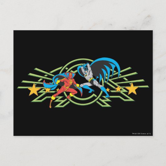 レッドトルネード+バットマン ポストカード (正面)