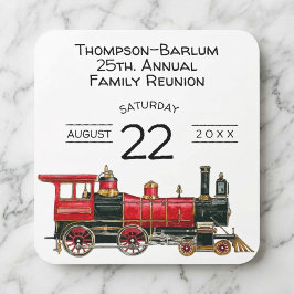 レッドトレインファミリー懇親会 スクエアシール