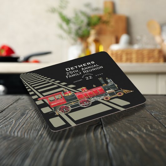 レッドトレインファミリー懇親会 スクエアペーパーコースター