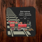 レッドトレインファミリー懇親会 スクエアペーパーコースター