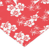 レッドトロピックスハイビスカスフローラ ショートテーブルランナー (コーナー)