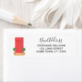 レッドドアの新しいアドレス ラベル (インサイチュ)