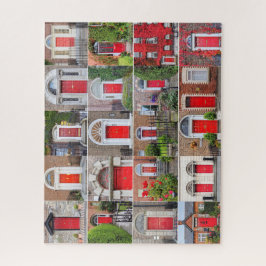 レッドドアズオブダブリンアイルランドジグソーパズル ジグソーパズル