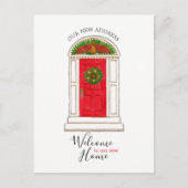 レッドドアパイナップル新しい住所はがき 案内ポストカード (正面)