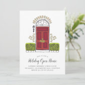 レッドドアホリデーオープンハウス招待状 招待状 (スタンド正面)