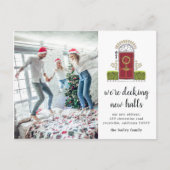 レッドドアホリデー引越しのお知らせ 案内ポストカード (正面)