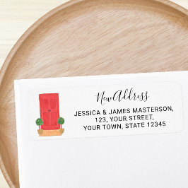 レッドドア新しいアドレス差出人住所 ラベル