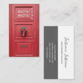 レッドドア漫画おもしろい注視器 名刺 (正面/裏面)