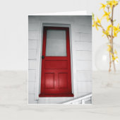 レッドドア カード (黄色い花)