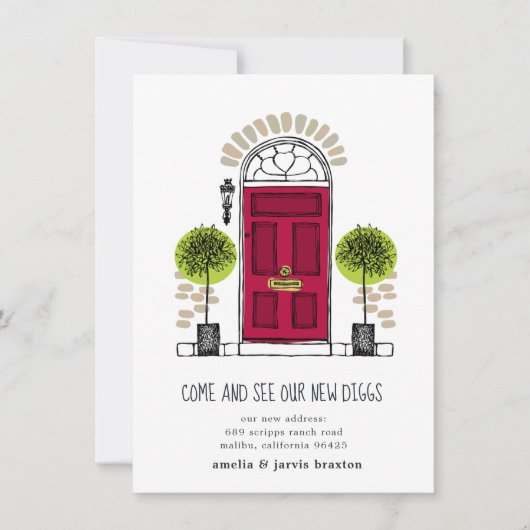 レッドドア·ニューハウス発表 セーブザデート (正面)