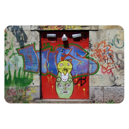 レッドドア マグネット (横)