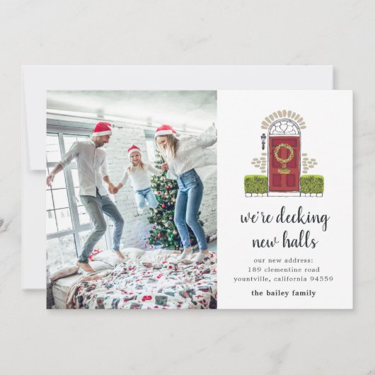 レッドドア |写真の移動のお知らせ 案内状 (正面)