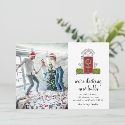 レッドドア |写真の移動のお知らせ 案内状 (スタンド正面)