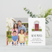 レッドドア |写真の移動のお知らせ 案内状 (スタンド正面)