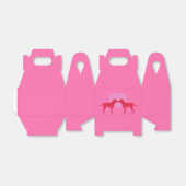 レッドドッグとハート フェイバーボックス (折り畳みなし)