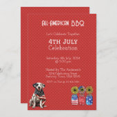 レッドドッグ4th 7月招待状カード 招待状 (正面/裏面)
